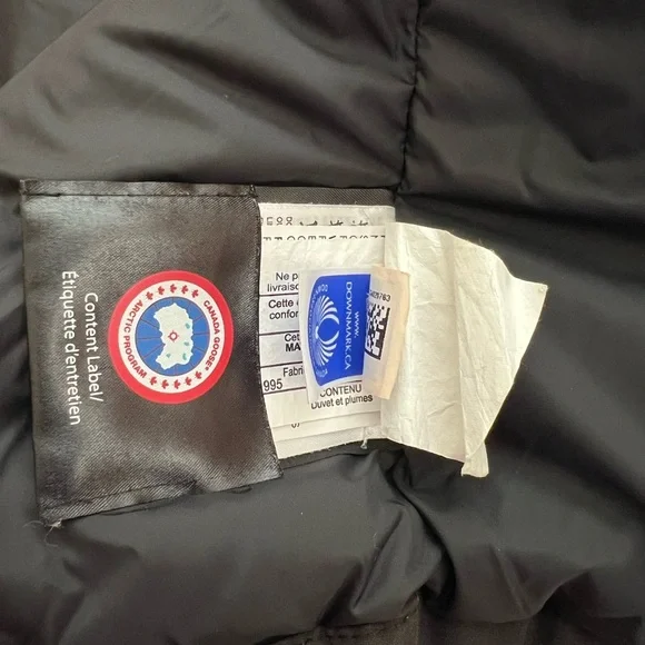 💯Canada Goose 100% authentic Men's down BLACK Puffer Jacket Langford Parka - Picture 12 of 16